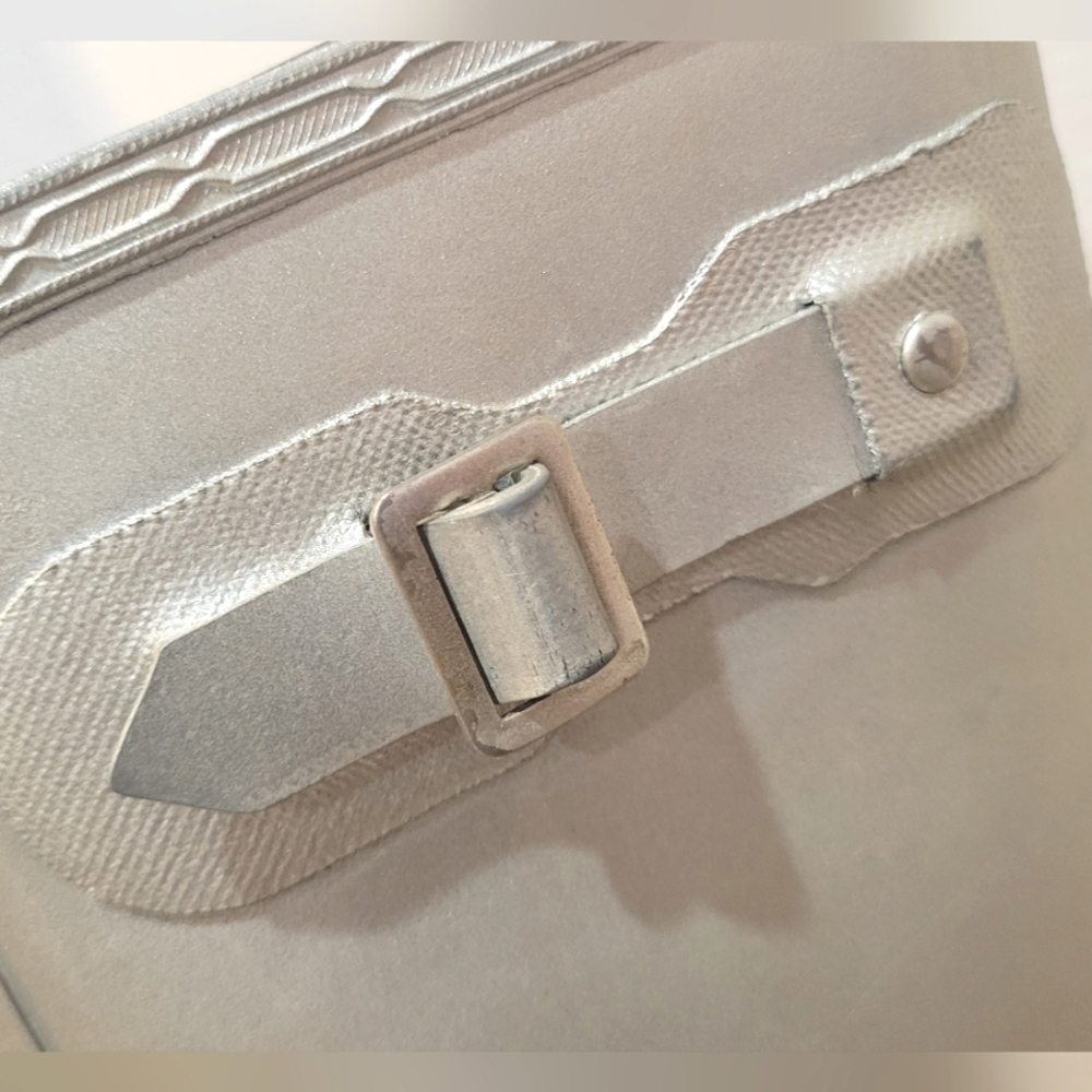 Hunter Metallic Silver Wellington Tall Rain Boot - Picture 10 of 16